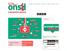 Tablet Screenshot of onsil.fr